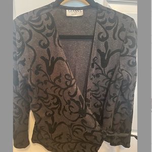 GIANNI Wrap Sweater